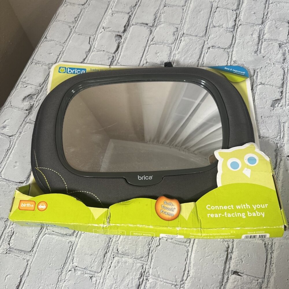 Brica Baby In-Sight Car Mirror New In Box Please Read Description